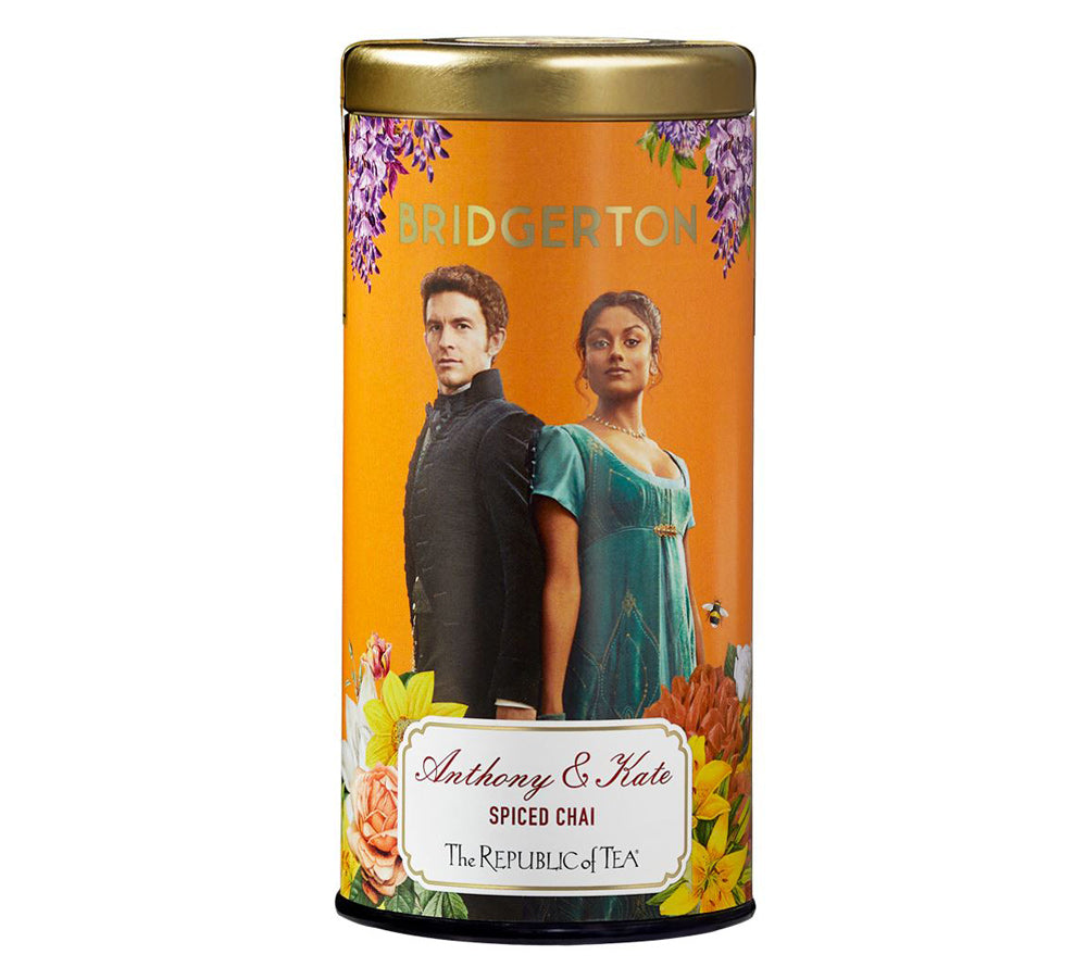Bridgerton Anthony & Kate Spiced Chai von The Republic of Tea (Metalldose mit 36 Beuteln)