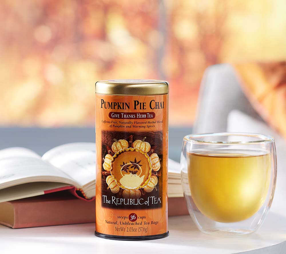 Pumpkin Pie Chai Tee online kaufen – Kürbis, Zimt, Muskat & Nelken für gemütliche Momente