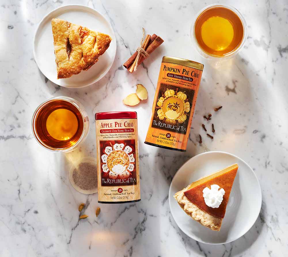 Pumpkin Pie Chai Tee online kaufen – Kürbis, Zimt, Muskat & Nelken für gemütliche Momente