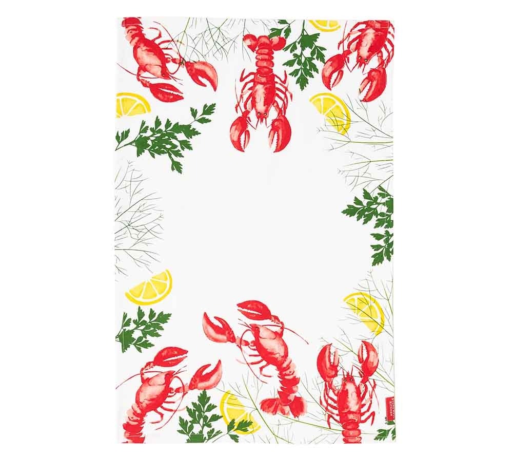 Hummer-Geschirrtuch von Stonewall Kitchen (Lobster) (100% Baumwolle)