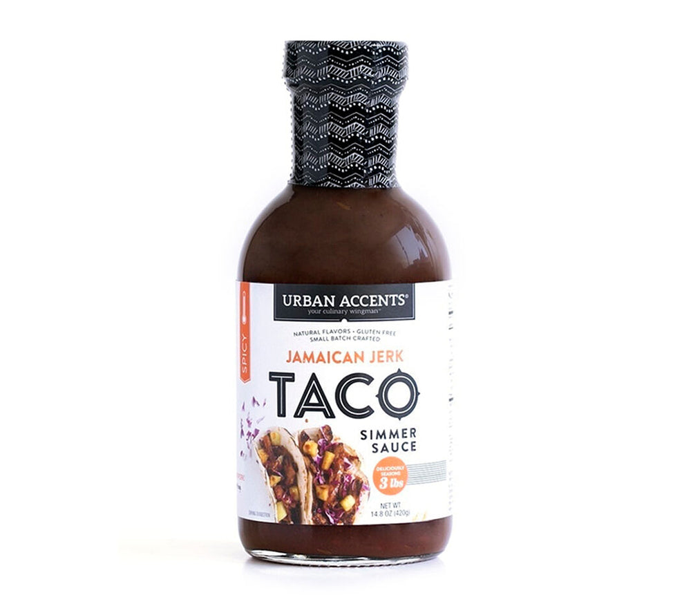 Jamaican Jerk Taco Simmer Sauce von Urban Accents
