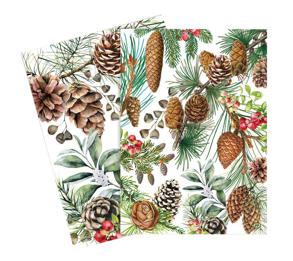 White Spruce Geschirrtücher-Set von Stonewall Kitchen (100 % Baumwolle)