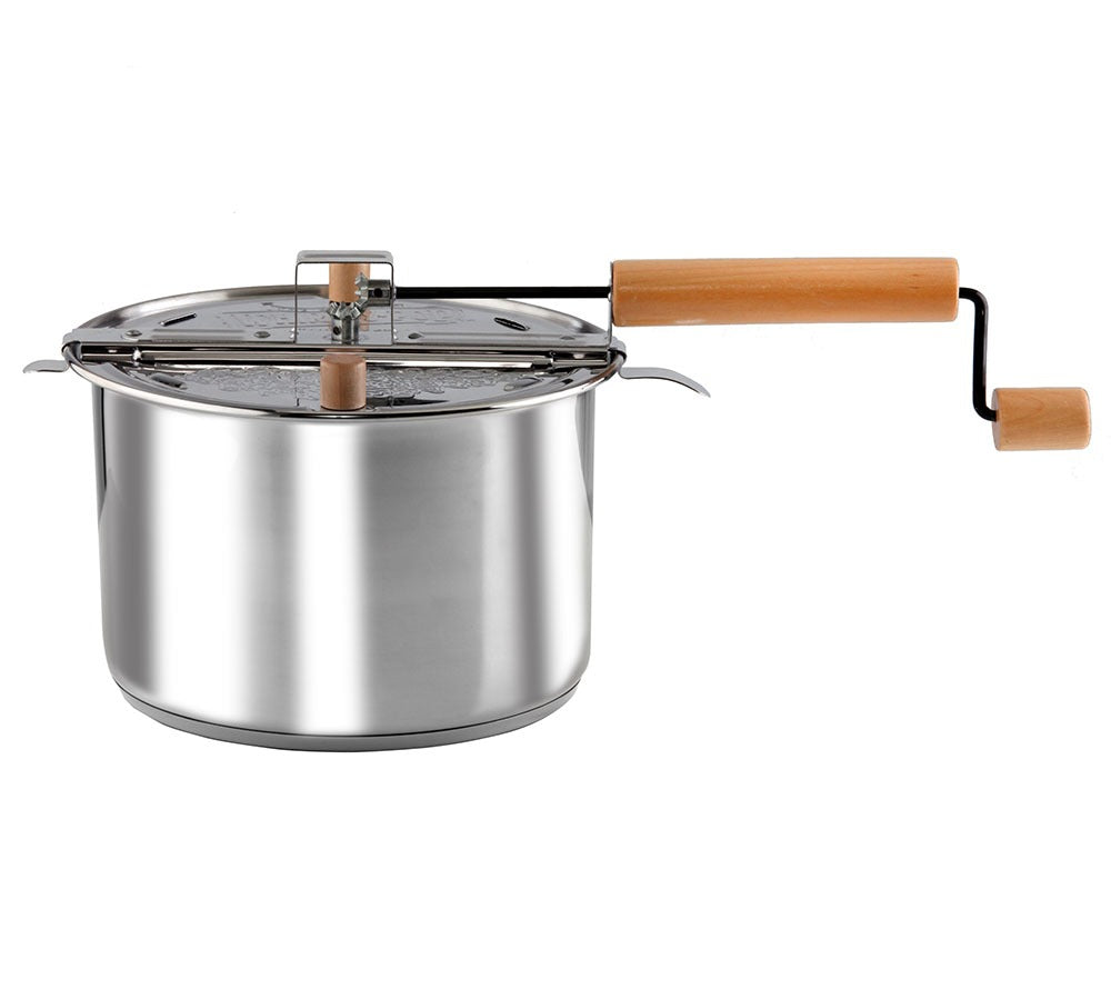 Whirley Pop Popcornpopper Stainless Steel