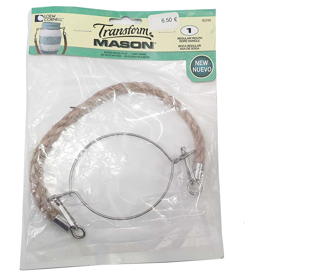 Ball Mason Jar Deckel-Einsatz Seilgriff