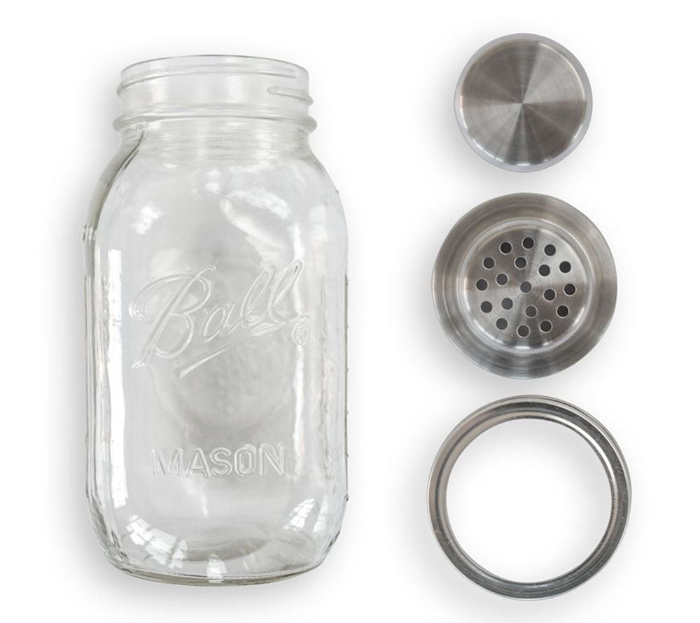 Ball Mason Jar Shaker für Cocktails kaufen – Vierteiliger Mason Jar-Mixer für kreative Drinks
