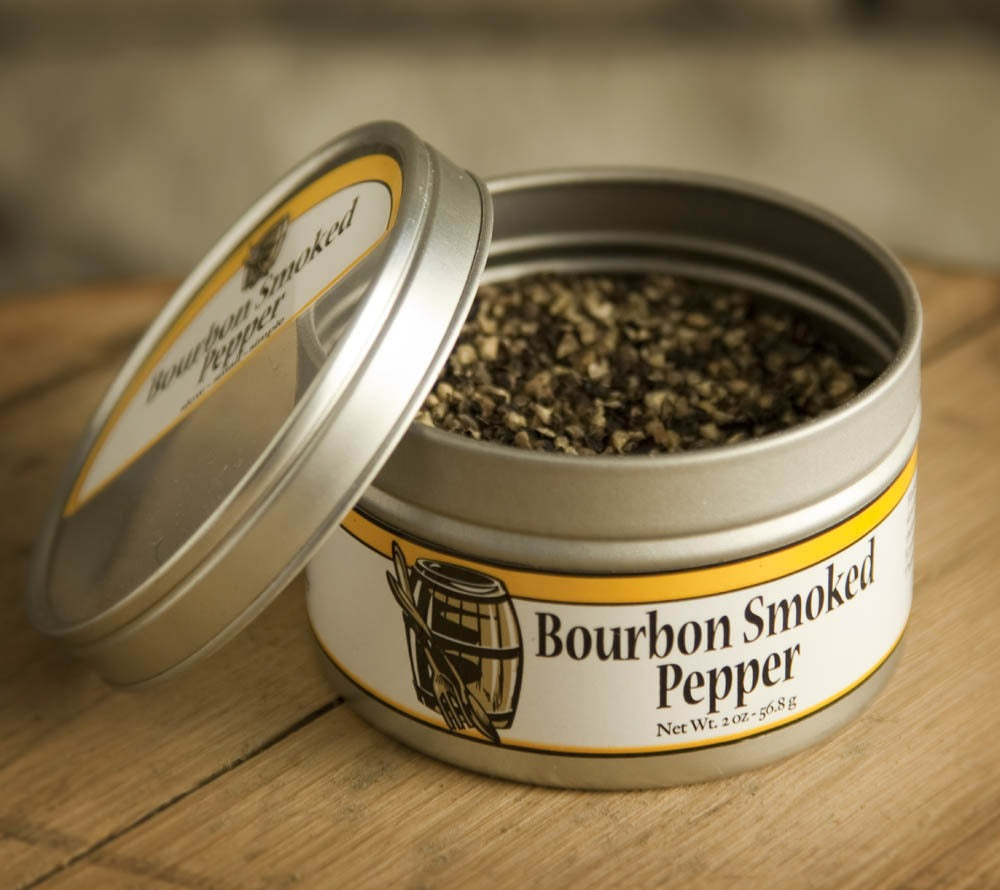 Bourbon Smoked Pepper Pfefferkörner kaufen – geräucherter Malabar-Pfeffer für Steaks & Burger