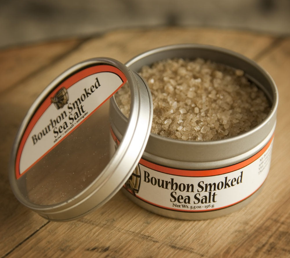 Bourbon Smoked Sea Salt kaufen – geräuchertes Pazifik-Meersalz für Fleisch & Salate