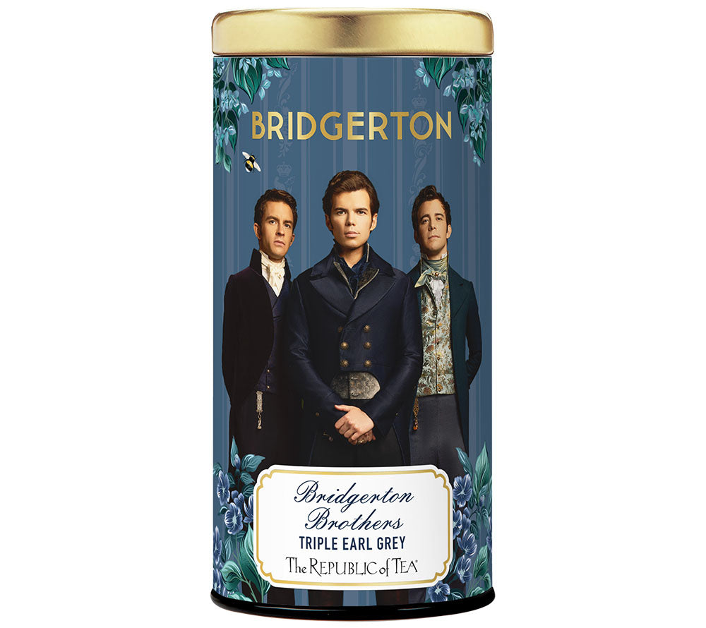 Bridgerton Brothers Triple Earl Grey Tee von The Republic of Tea (Metalldose mit 36 Beuteln)