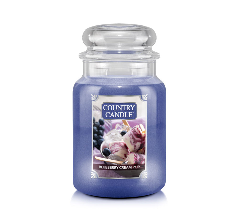Blueberry Cream Pop Duftkerze von Country Candle