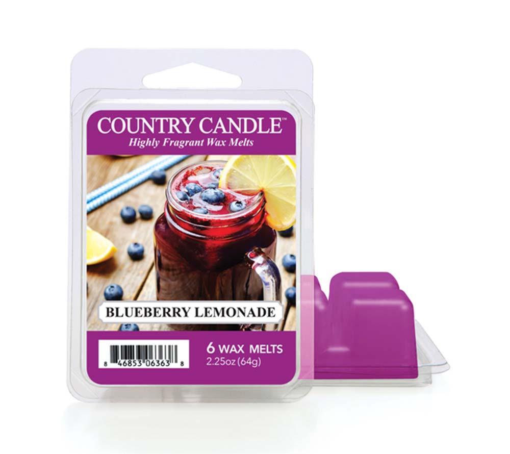 Blueberry Lemonade Wax Melts online bestellen – Blaubeere, Zitrone & Vanille für sommerliche Frische, 6er Pack