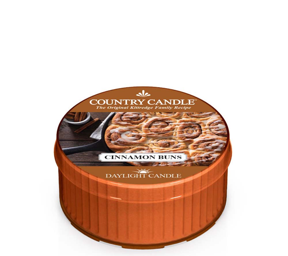 Cinnamon Buns Duftkerze von Country Candle – süßer Zimt- und Vanilleduft