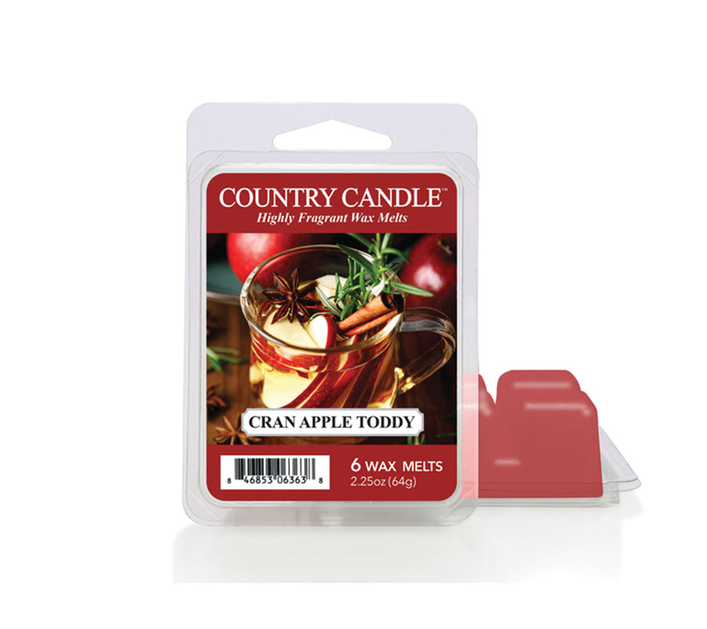 Cran Apple Toddy Wax Melts online kaufen – fruchtiges Aroma von Apfel, Cranberry & Amber, 6er Pack