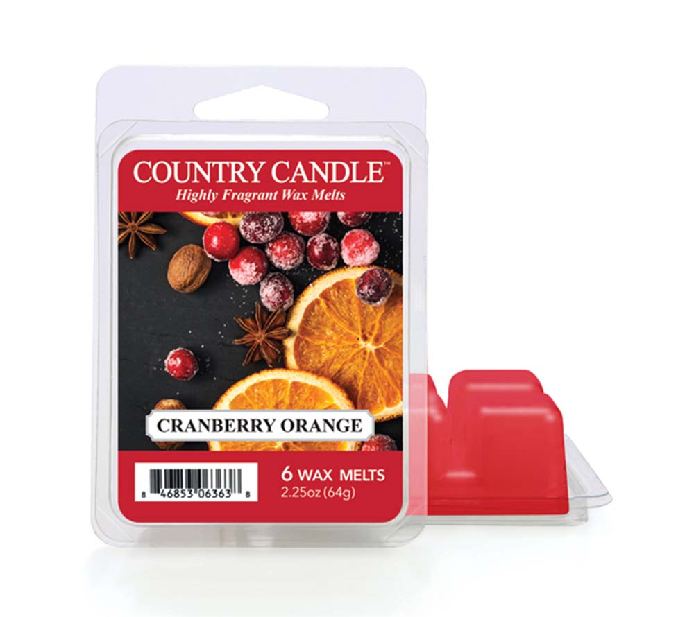 Cranberry Orange Wax Melts online kaufen – Cranberry, Mandarine & Vanille für Wintertage, 6er Pack