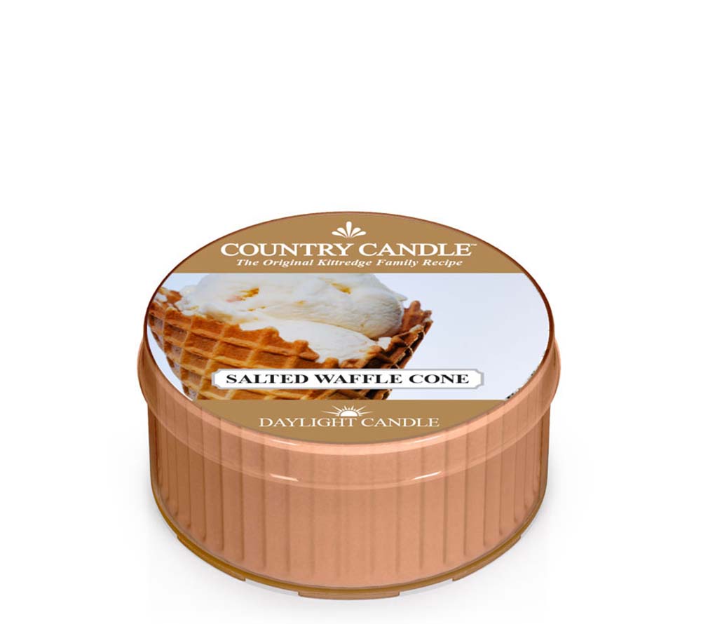 Salted Waffle Cone Duftkerze online kaufen – Karamell, Vanille & Meersalz, süßer Genuss