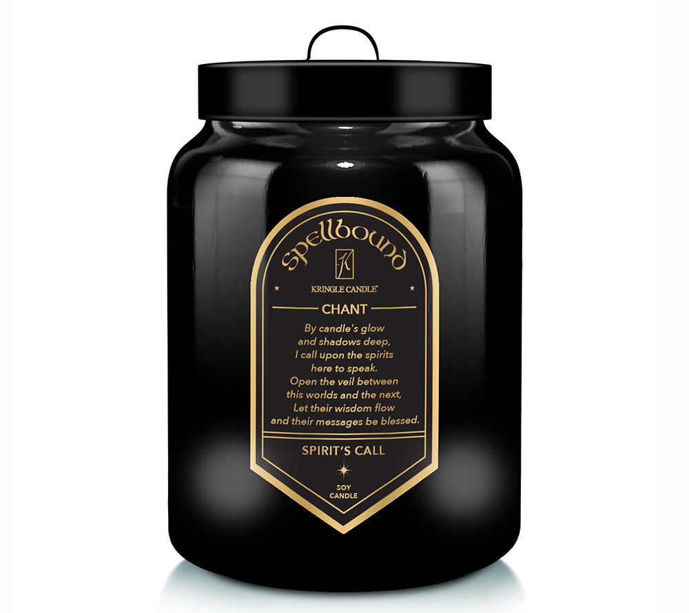 Spirit's Call Duftkerze von Country Candle – mystischer Herbstduft mit Kürbis, Guaia- & Zedernholz