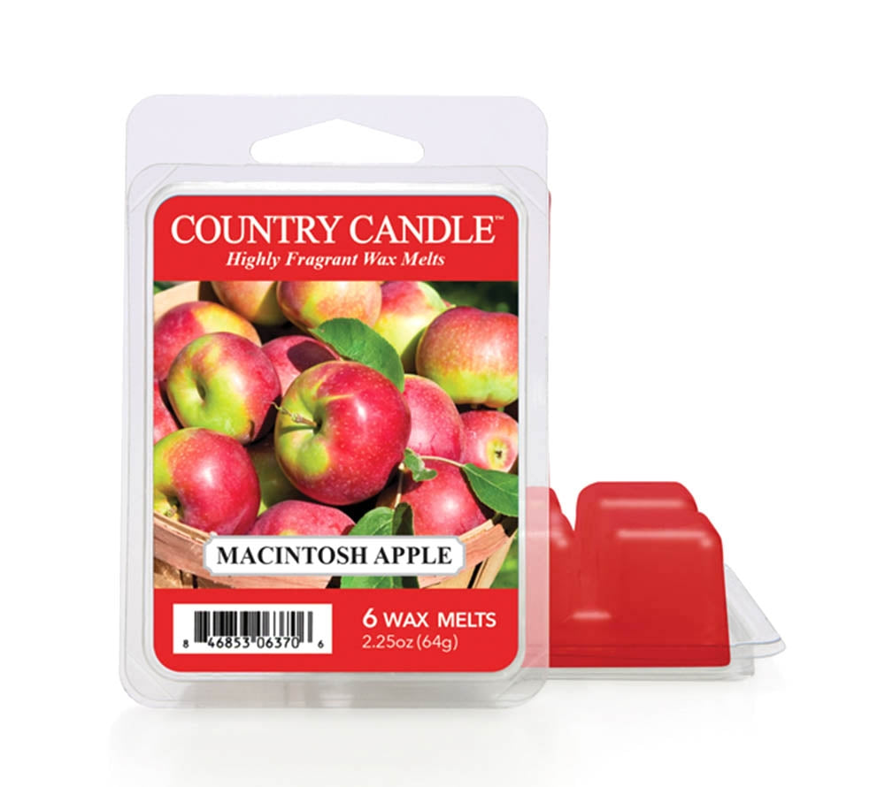 Macintosh Apple Wax Melts online kaufen – Apfel, Birne & Ananas für fruchtige Frische, 6er Pack