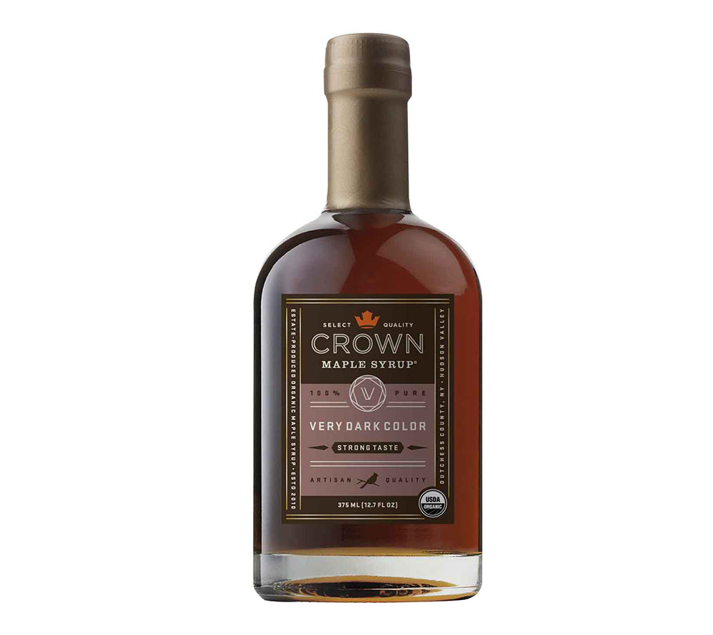 Very Dark Color Ahornsirup von Crown Maple online bestellen – Molasse & Espresso Noten
