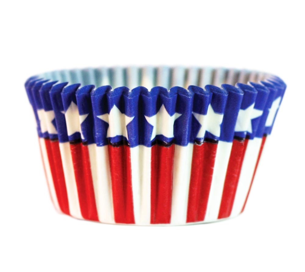 Cupcake Backförmchen Stars & Stripes online bestellen – Für Muffins & Cupcakes