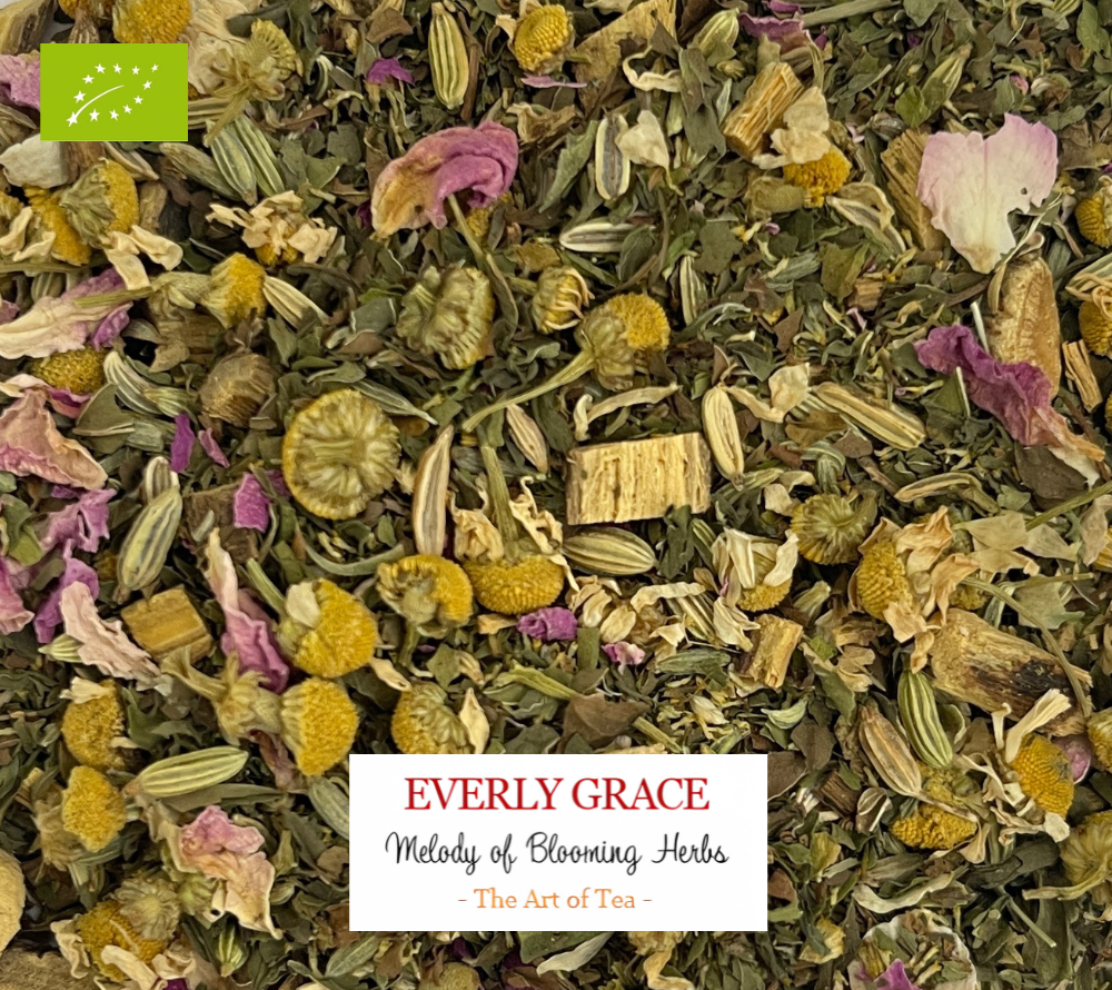 Everly Grace Melody of Blooming Herbs – Bio-Kräutertee mit Fenchel, Minze & Kamille