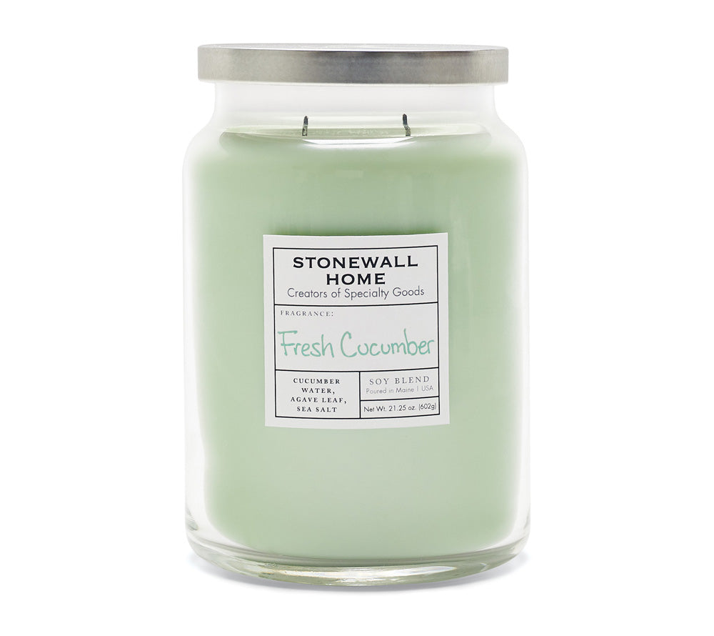 Fresh Cucumber Duftkerze von Stonewall Kitchen