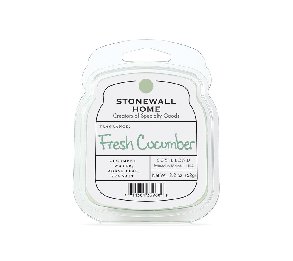 Fresh Cucumber Wax Melts von Stonewall Kitchen online bestellen – Gurke, Agave & Meersalz Duft