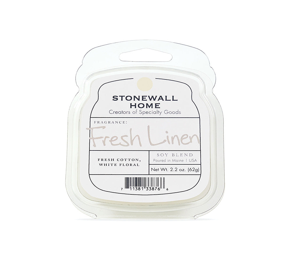 Fresh Linen Wax Melts von Stonewall Kitchen online bestellen – Duft nach Wäsche & Blumen