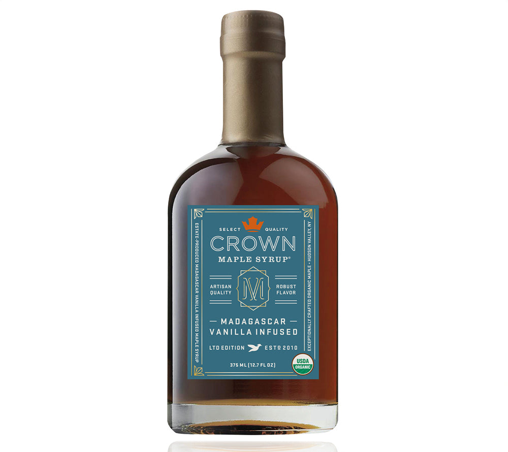 Crown Maple Vanilla Infused Ahornsirup online bestellen – Für Pancakes, Desserts & Obst