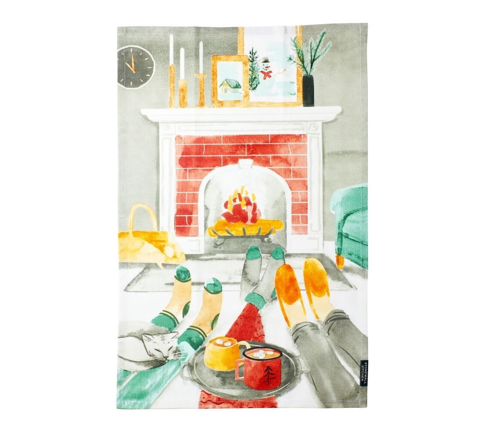 Cozy Up Geschirrtuch von Stonewall Kitchen (100 % Baumwolle)
