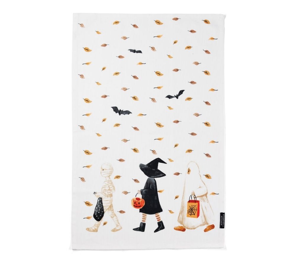 Trick or Treaters Geschirrtuch von Stonewall Kitchen (100 % Baumwolle)