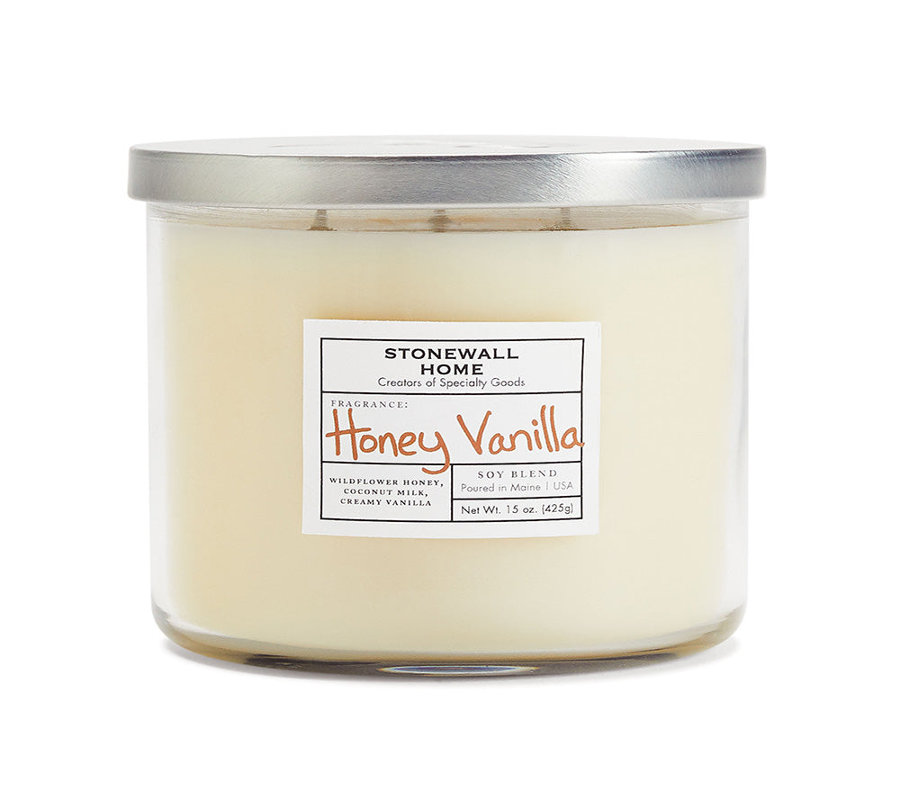 Honey Vanilla Duftkerze von Stonewall Kitchen kaufen – Honig & Vanille online bestellen