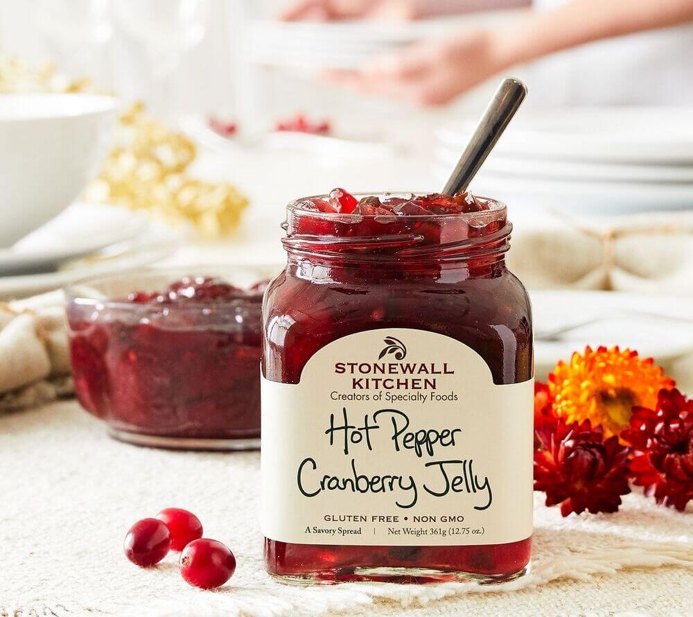 Hot Pepper Cranberry Jelly mit Jalapeno & Cayenne – online kaufen für Käse & Fleisch