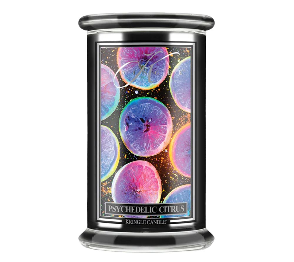 Reserve Jar Psychedelic Citrus (22 oz-Glas, 2-Docht)