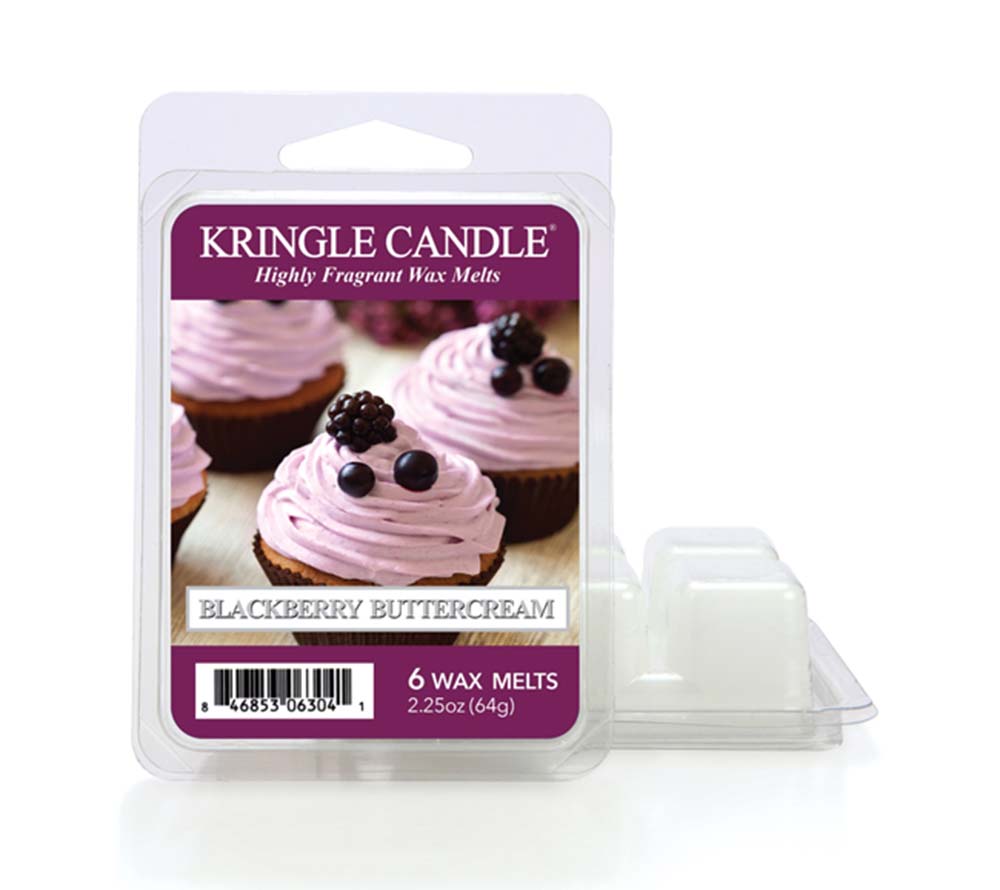 Blackberry Buttercream Duftkerze von Kringle Candle kaufen – Brombeere & Buttercreme Dessertduft