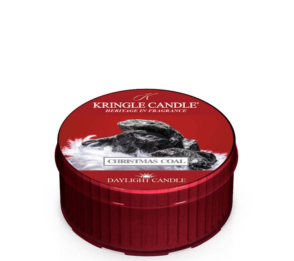 Christmas Coal Duftkerze von Kringle Candle kaufen – würziger Weihnachtsduft mit Moschus, Orange & Patchouli