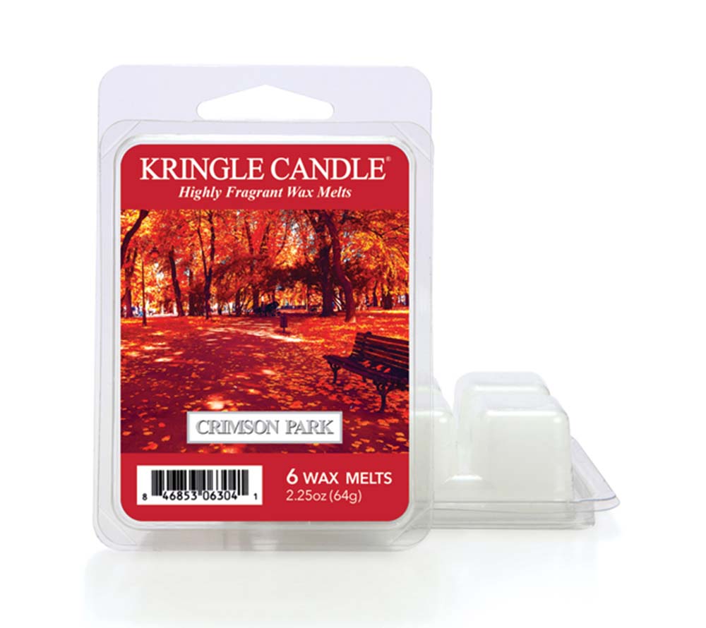 Crimson Park Wax Melts online kaufen – Würzig-hölzerner Herbstduft für gemütliche Tage, 6er Pack