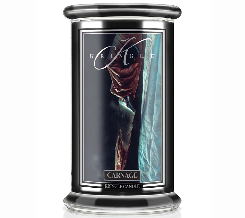 Carnage Limited Edition Kringle Candle Halloween (22 oz-Glas, 2-Docht)