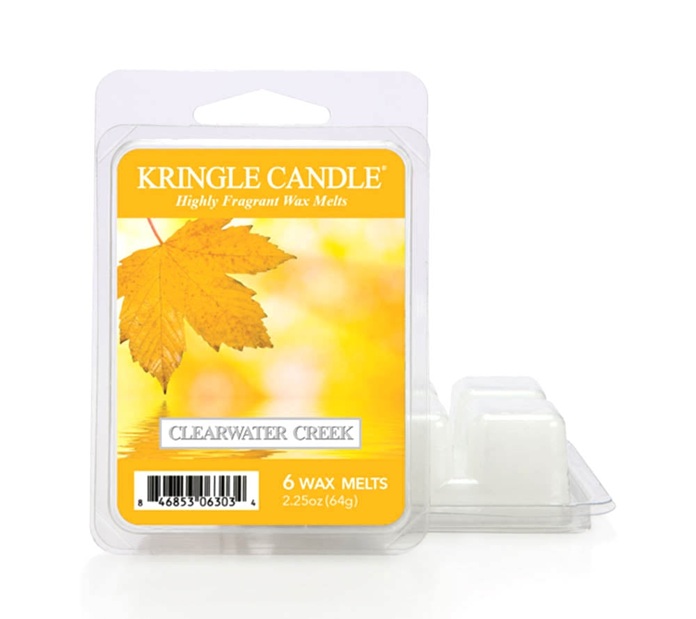 Clearwater Creek Wax Melts online bestellen – Zitrus, Kräuter & Holz für belebendes Aroma, 6er Pack