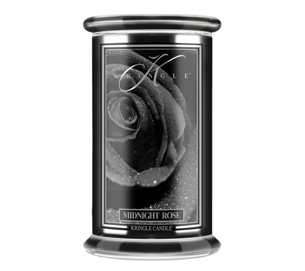 Midnight Rose als großes Kerzenglas - Reserve Collection (22 oz-Glas, 2-Docht)