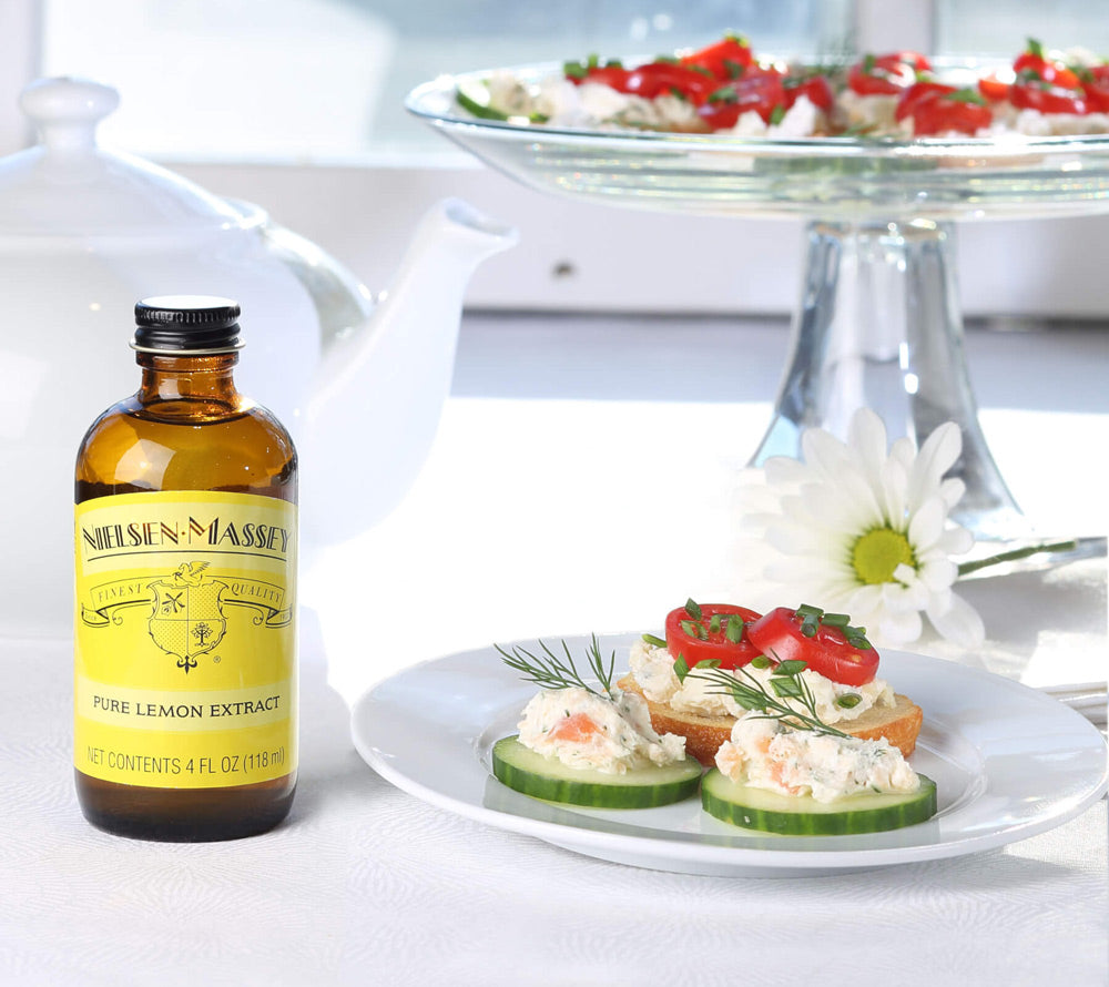 Frisch-fruchtiges Zitronenaroma für Backwaren, Saucen, Fisch & Drinks