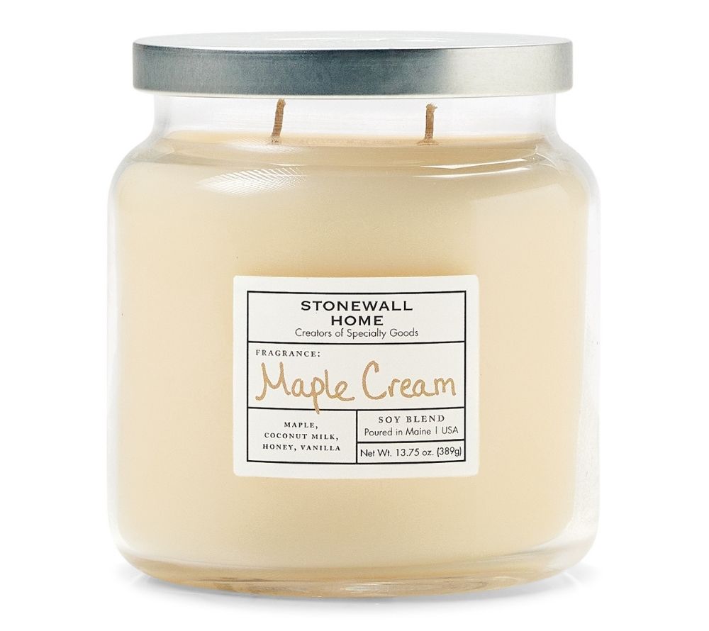Maple Cream Duftkerze von Stonewall Kitchen kaufen – Ahorn, Honig & Vanilleduft online