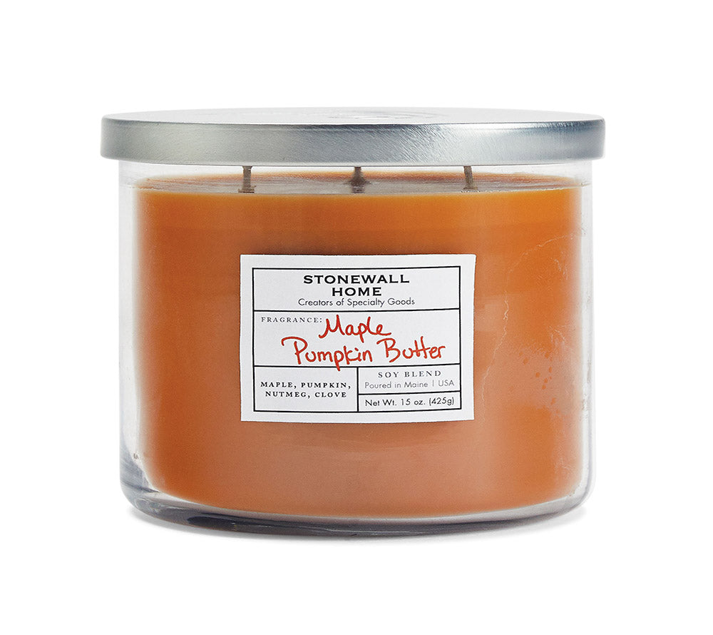 Maple Pumpkin Butter Duftkerze von Stonewall Kitchen kaufen – Kürbis, Ahorn & Gewürzduft