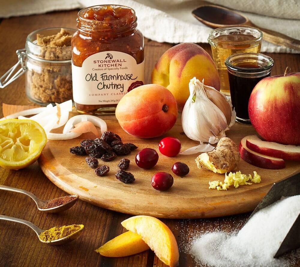 Stonewall Kitchen - Old Farmhouse Chutney ✓ Aus der ortstypischen Ernte des Bundesstaats Maine ✓ Wunderbar zu Fleisch & Fisch » Jetzt probieren!