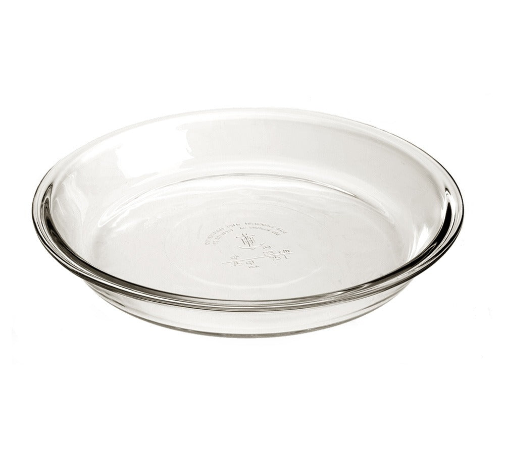 Pie-Form aus Glas von Anchor Hocking