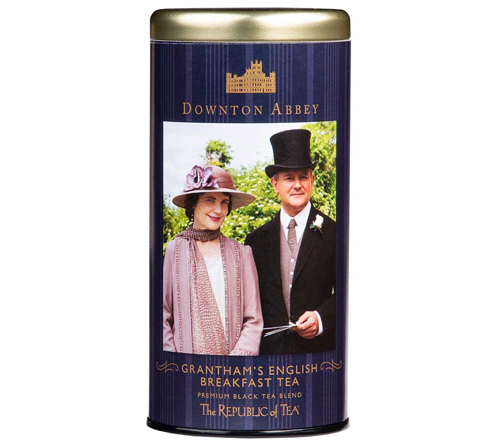 Downton Abbey Grantham Breakfast Tea von The Republic of Tea (Metalldose mit 36 Beuteln)