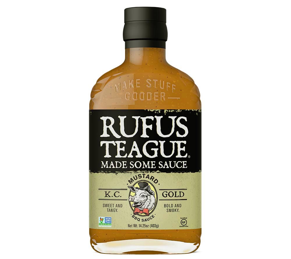 KC Gold Mustard BBQ-Sauce von Rufus Teague