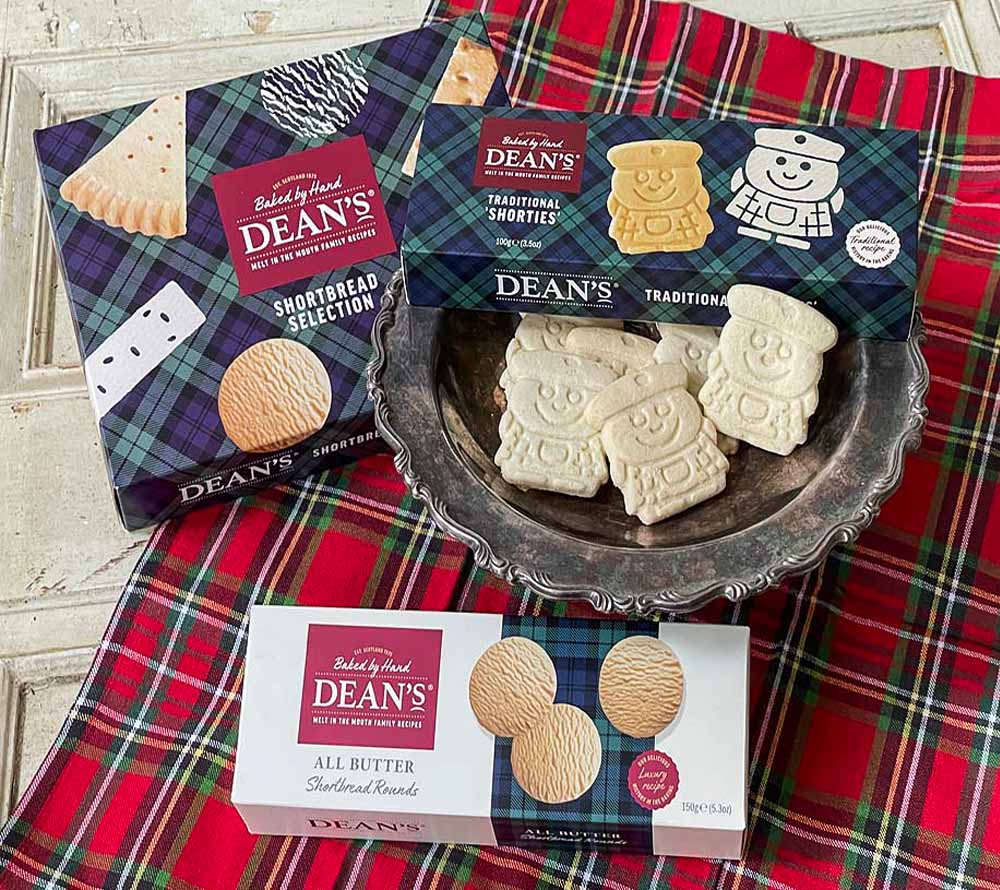 Shortbread Selection von Dean's online bestellen – Schottisches Shortbread für Tee & Kaffee