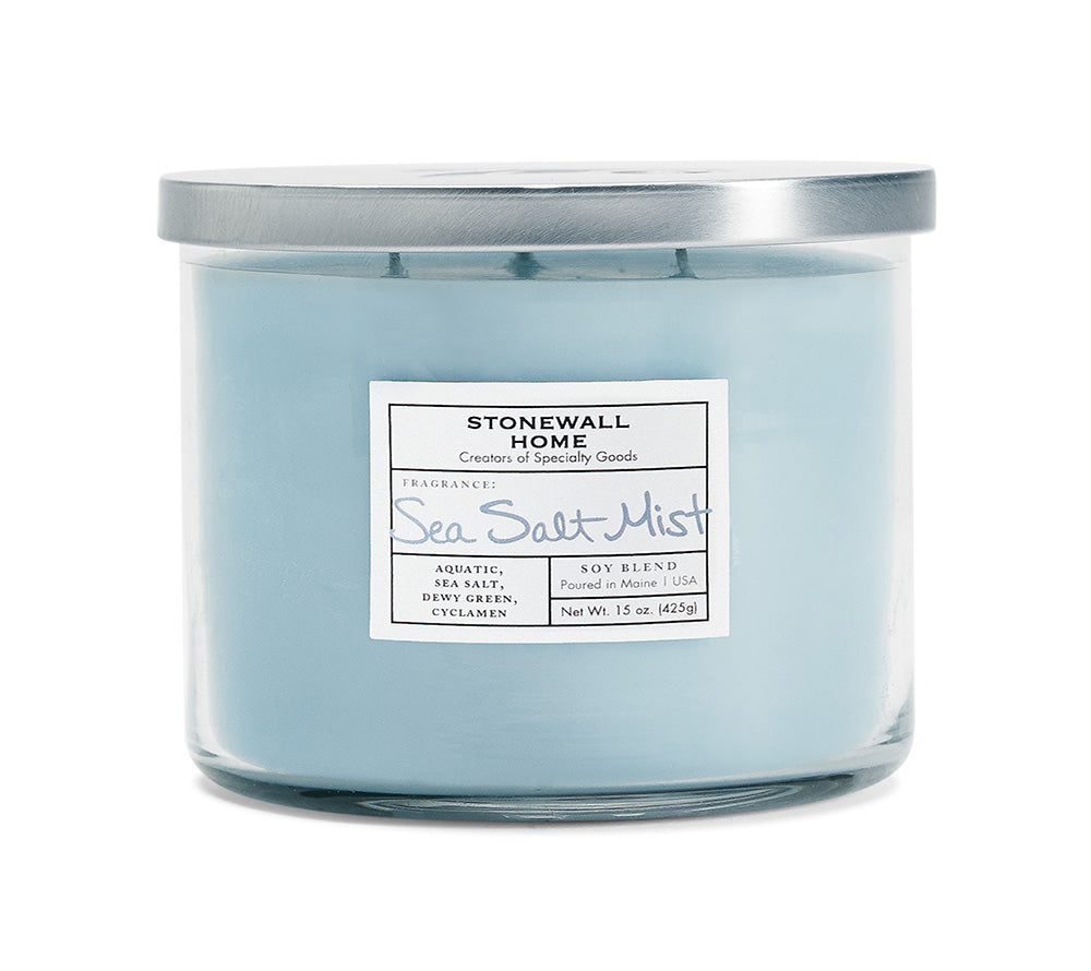 Sea Salt Mist Duftkerze online bestellen – Küsten- & Blumenduft aus Maine