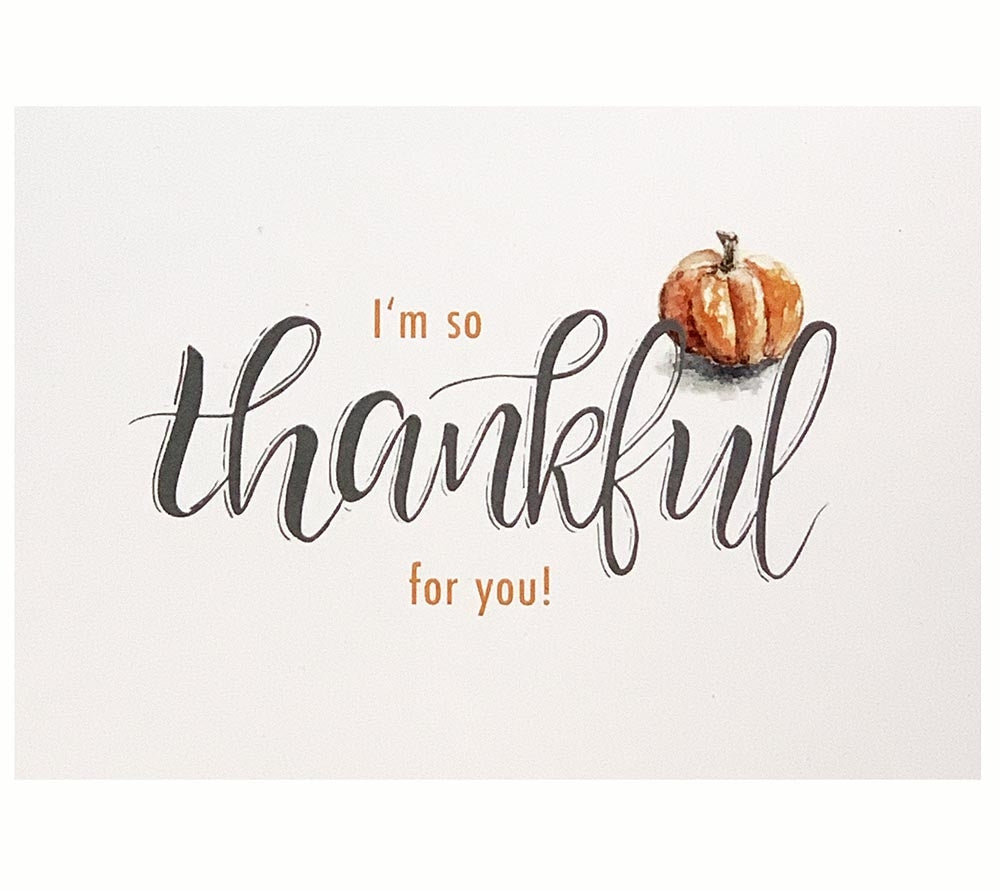 Grußkarte I'm So Thankful For You - exklusiv von American Heritage