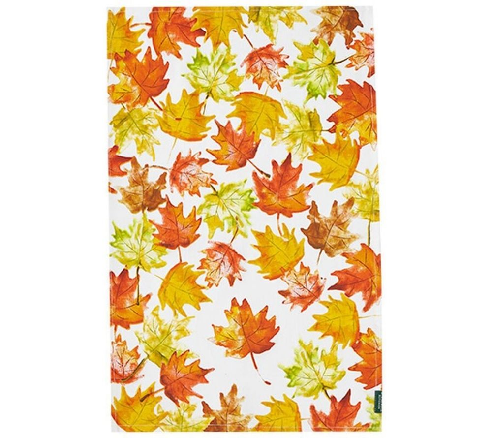 Fall Leaves Geschirrtuch von Stonewall Kitchen (100 % Baumwolle)