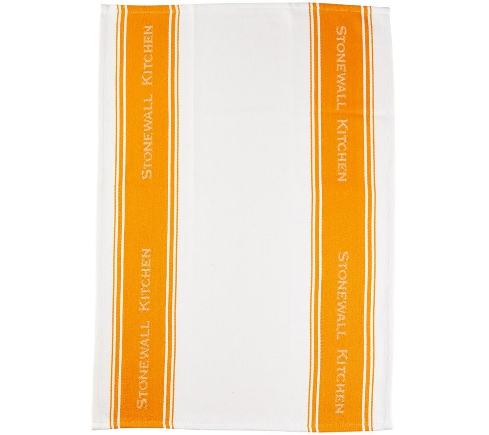 Oranges Geschirrtuch von Stonewall Kitchen (100 % Baumwolle)
